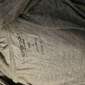 Super Soft Gray Knit Top by Torrid